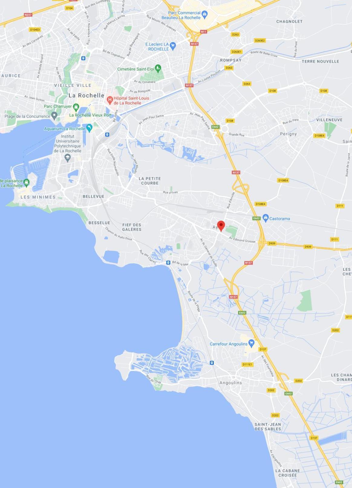 A -15Min A Velo Du Vieux Port La Rochelle 2 Διαμέρισμα Aytré Εξωτερικό φωτογραφία