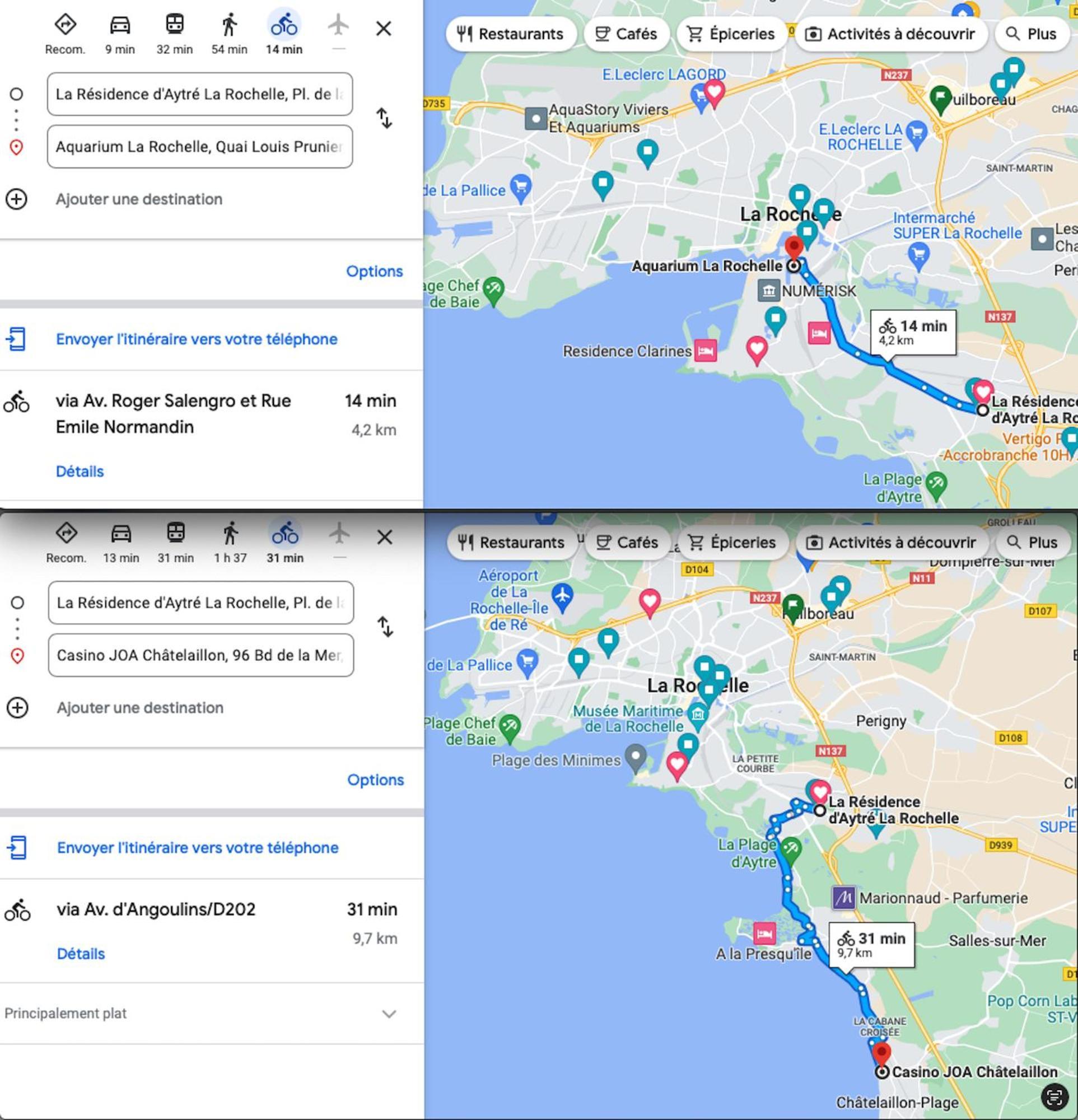 A -15Min A Velo Du Vieux Port La Rochelle 2 Διαμέρισμα Aytré Εξωτερικό φωτογραφία